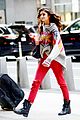 taylor hill heads to a victorias secret fashion show fitting 11