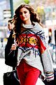 taylor hill heads to a victorias secret fashion show fitting 15