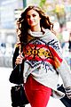 taylor hill heads to a victorias secret fashion show fitting 16