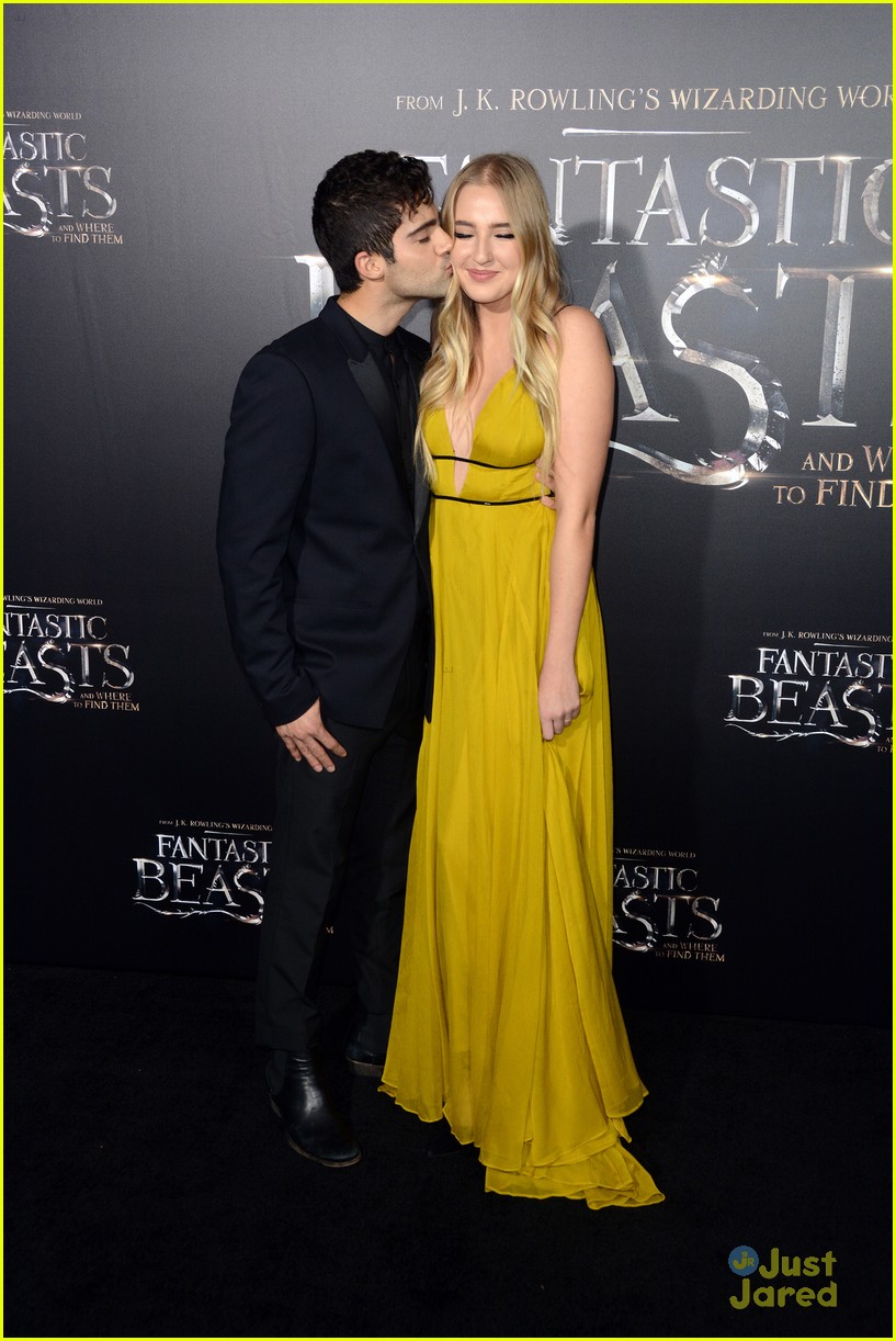 veronica dunne max ehrich beasts premiere 02