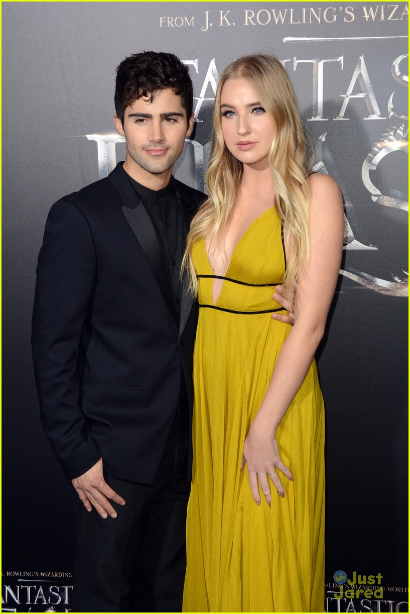 veronica dunne max ehrich beasts premiere 05