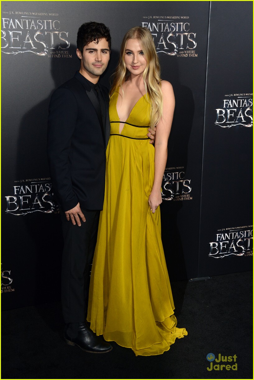 veronica dunne max ehrich beasts premiere 20