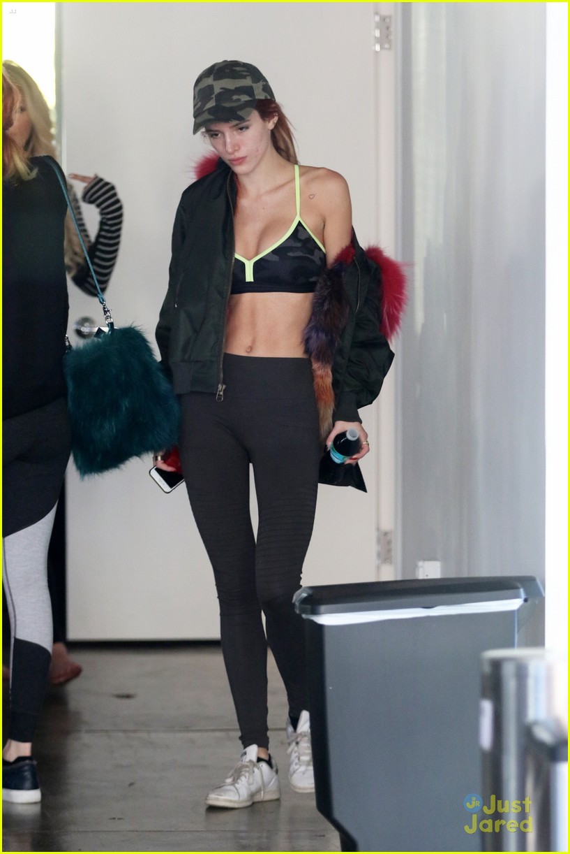bella thorne no care what you think pilates class 04