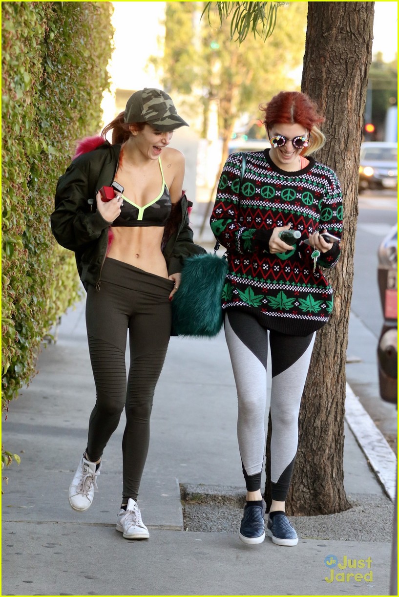 bella thorne no care what you think pilates class 14