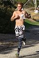 justin bieber goes shirtless for afternoon jog 41