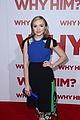 zoey deutch shines at why him premiere 02