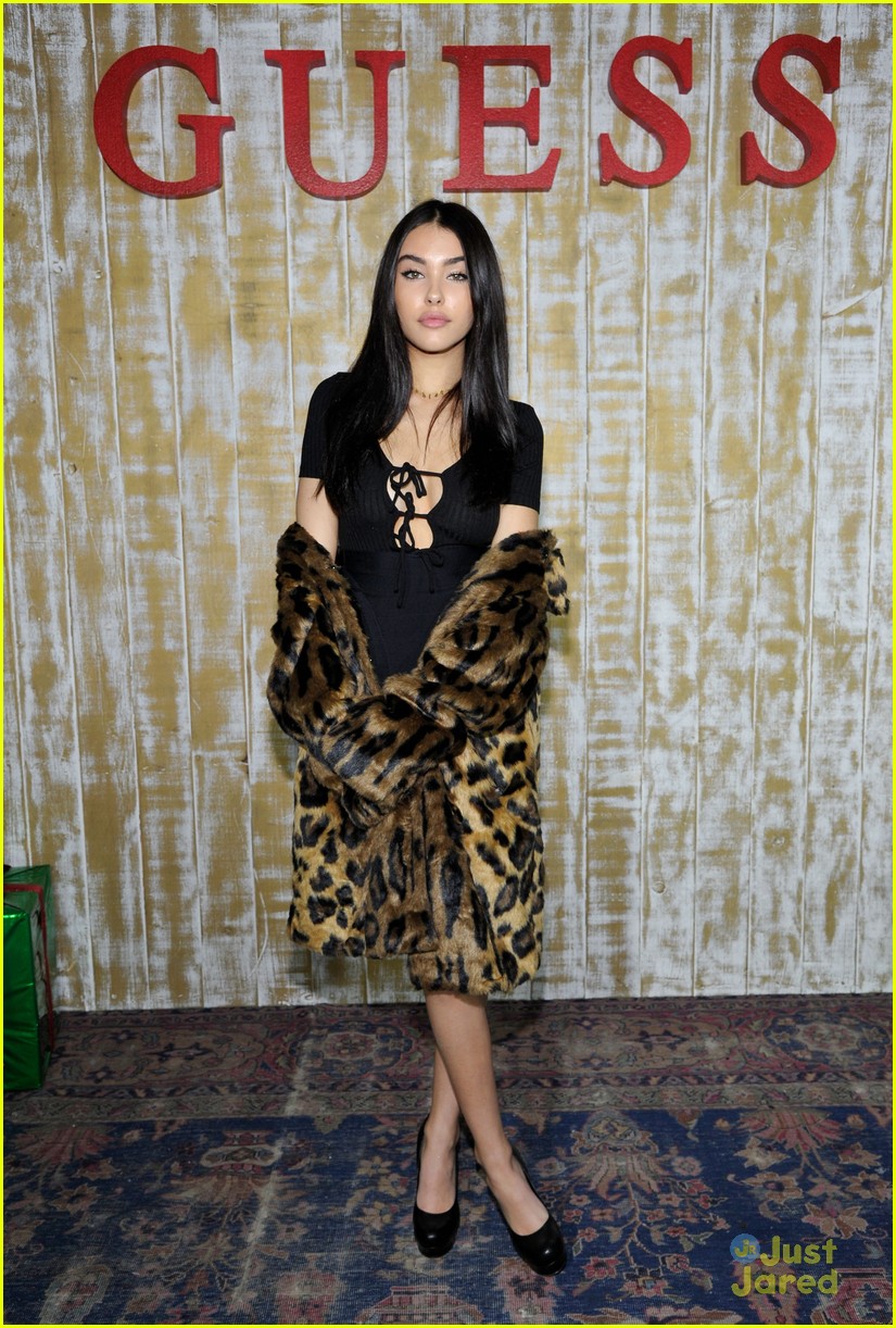 madison beer sierra mcclain guess holiday dinner party pics 18