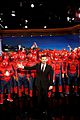 tom holland suits up with spider man homecoming fans on jimmy kimmel live 05
