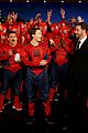 tom holland suits up with spider man homecoming fans on jimmy kimmel live 06