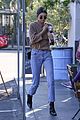 kendall jenner brings her christmas puppy to lunch 02
