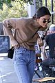 kendall jenner brings her christmas puppy to lunch 09