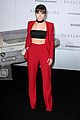 jennette mccurdy red suit statement passengers premiere 03
