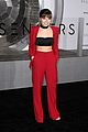jennette mccurdy red suit statement passengers premiere 08