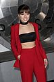jennette mccurdy red suit statement passengers premiere 10