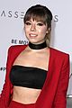 jennette mccurdy red suit statement passengers premiere 15