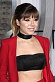 jennette mccurdy red suit statement passengers premiere 16