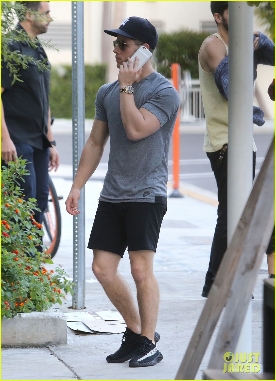 nick jonas meets up with brother joe to continue holiday break shenanigans 03