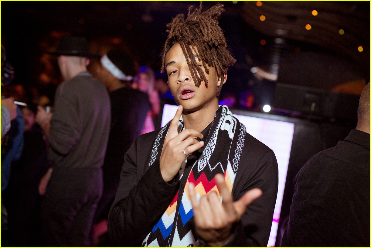 jaden smith and sofia richie attend galore magazines cover party 01