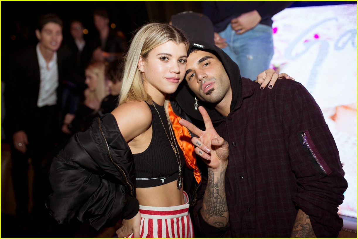 jaden smith and sofia richie attend galore magazines cover party 09