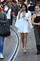 ariel winter wears all white to visit santa at the grove 01