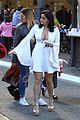 ariel winter wears all white to visit santa at the grove 02