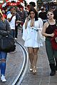 ariel winter wears all white to visit santa at the grove 04