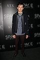 asa butterfield space between ankle weights nyc premiere 07