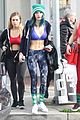 bella thorne workout blue outfit new cat possibly snaps 06