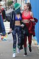 bella thorne workout blue outfit new cat possibly snaps 24