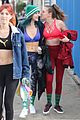 bella thorne workout blue outfit new cat possibly snaps 25