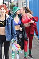 bella thorne workout blue outfit new cat possibly snaps 26