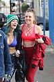 bella thorne workout blue outfit new cat possibly snaps 27