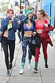 bella thorne workout blue outfit new cat possibly snaps 28