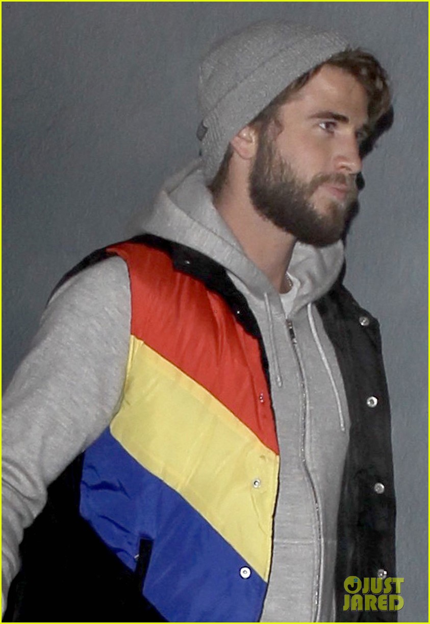 miley cyrus and liam hemsworth celebrate his birthday at flaming lips album release party 09