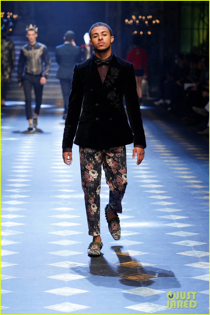 Cameron Dallas draws a different crowd to Calvin Klein's menswear show, Fashion