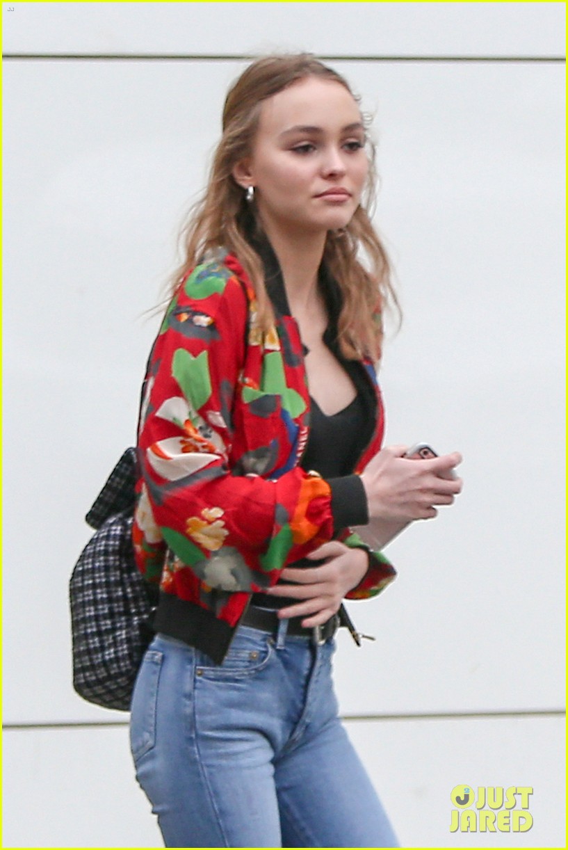 lily rose depp spends the afternoon with boyfriend ash 13