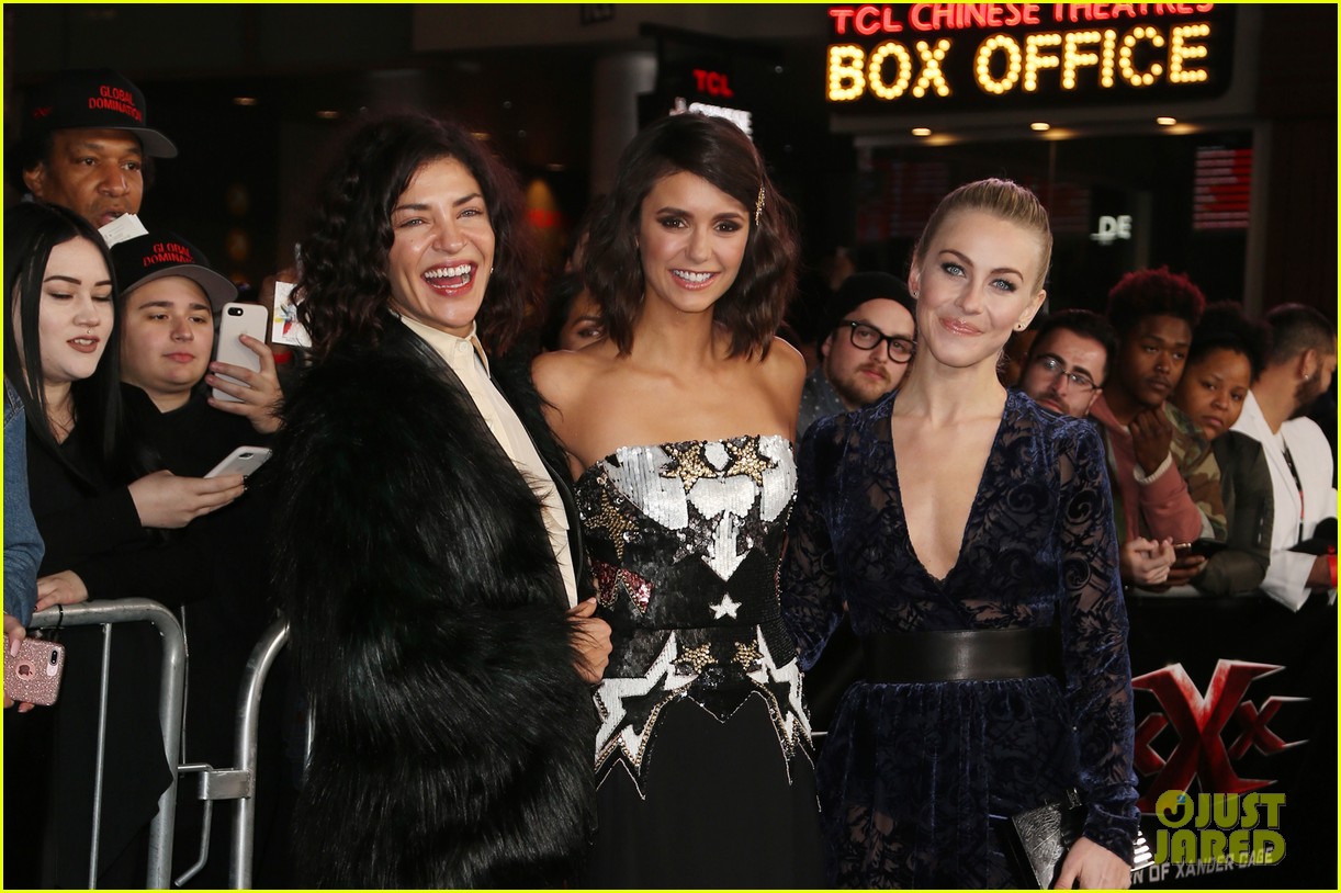 nina dobrev gets support from julianne hough and jessica szohr at xxx premiere 21