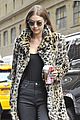gigi hadid leopard coat new tommy collection 03