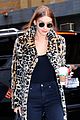 gigi hadid leopard coat new tommy collection 10