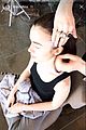 lily collins gina rodriguez getting ready for globes 10