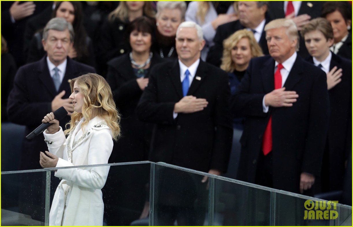 jackie evancho performs national anthem inauguration 03