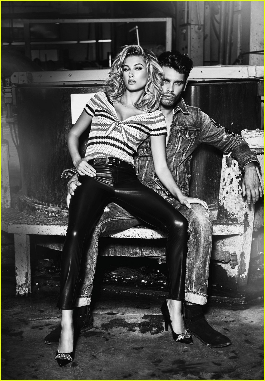 Joe Jonas & Charlotte McKinney Star in Sexy 'Guess' Underwear Campaign:  Photo 3841238, Charlotte McKinney, Hailey Baldwin, Joe Jonas, Shirtless  Photos