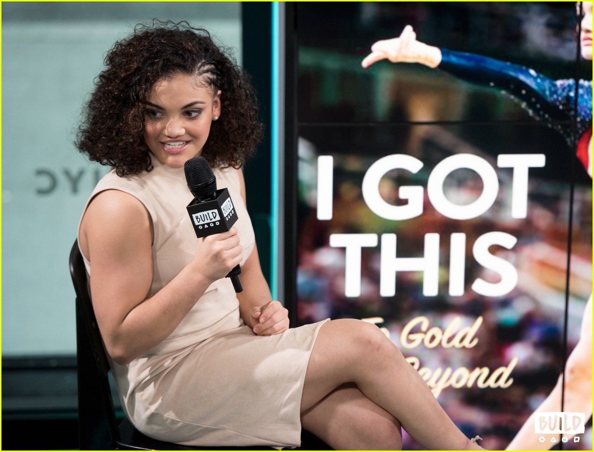 laurie hernandez aol build nyc 08