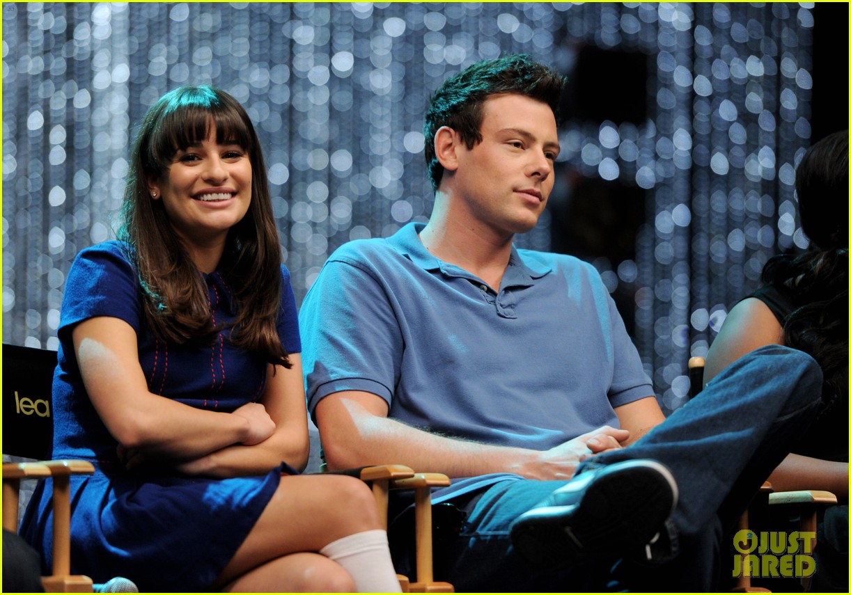 lea michele posts photo with cory monteith 11