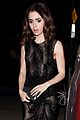 lily collins drowning dresses globes zoey halston party 12