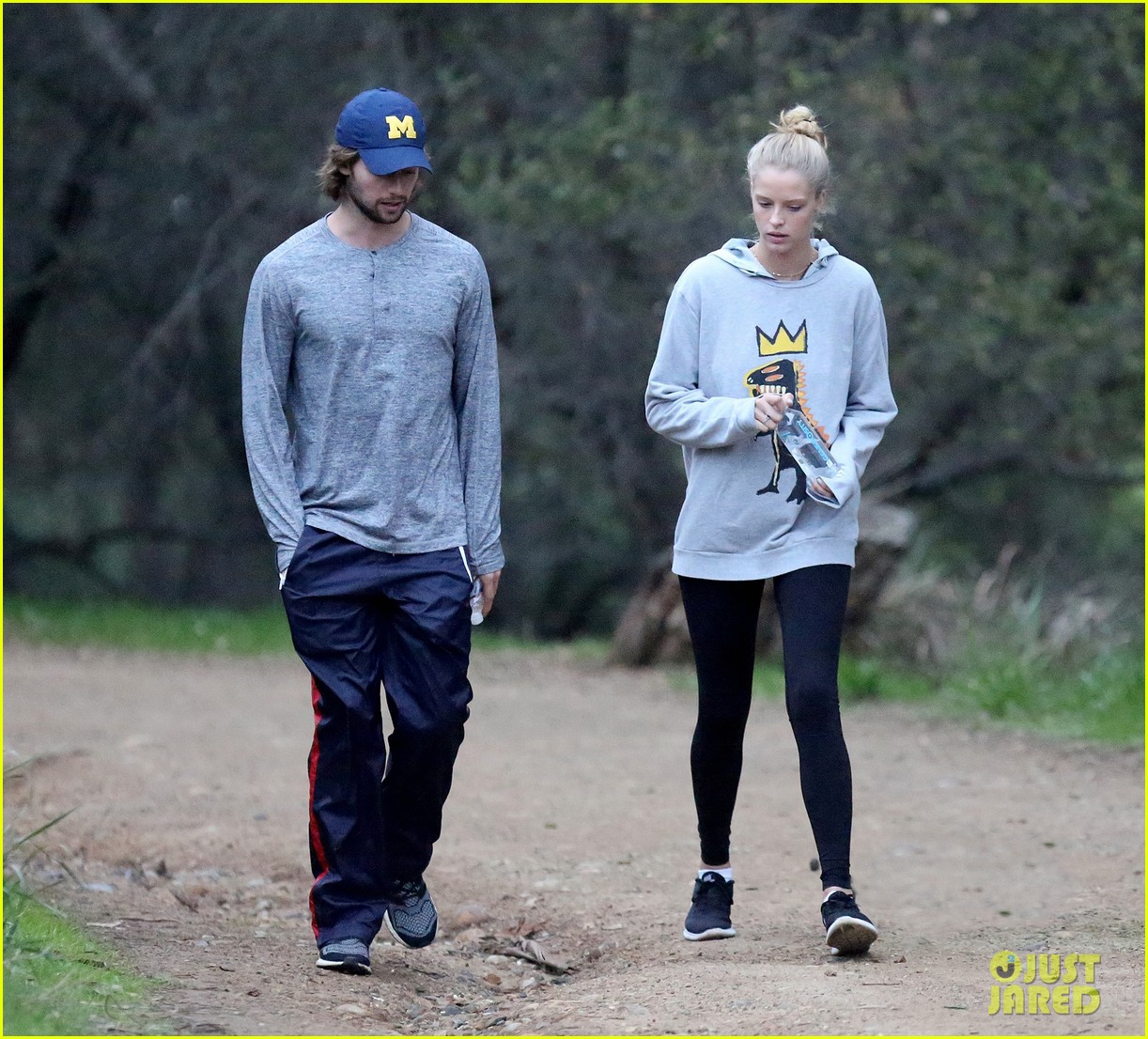 patrick schwarzenegger and abby champion cuddle on the beach together 12