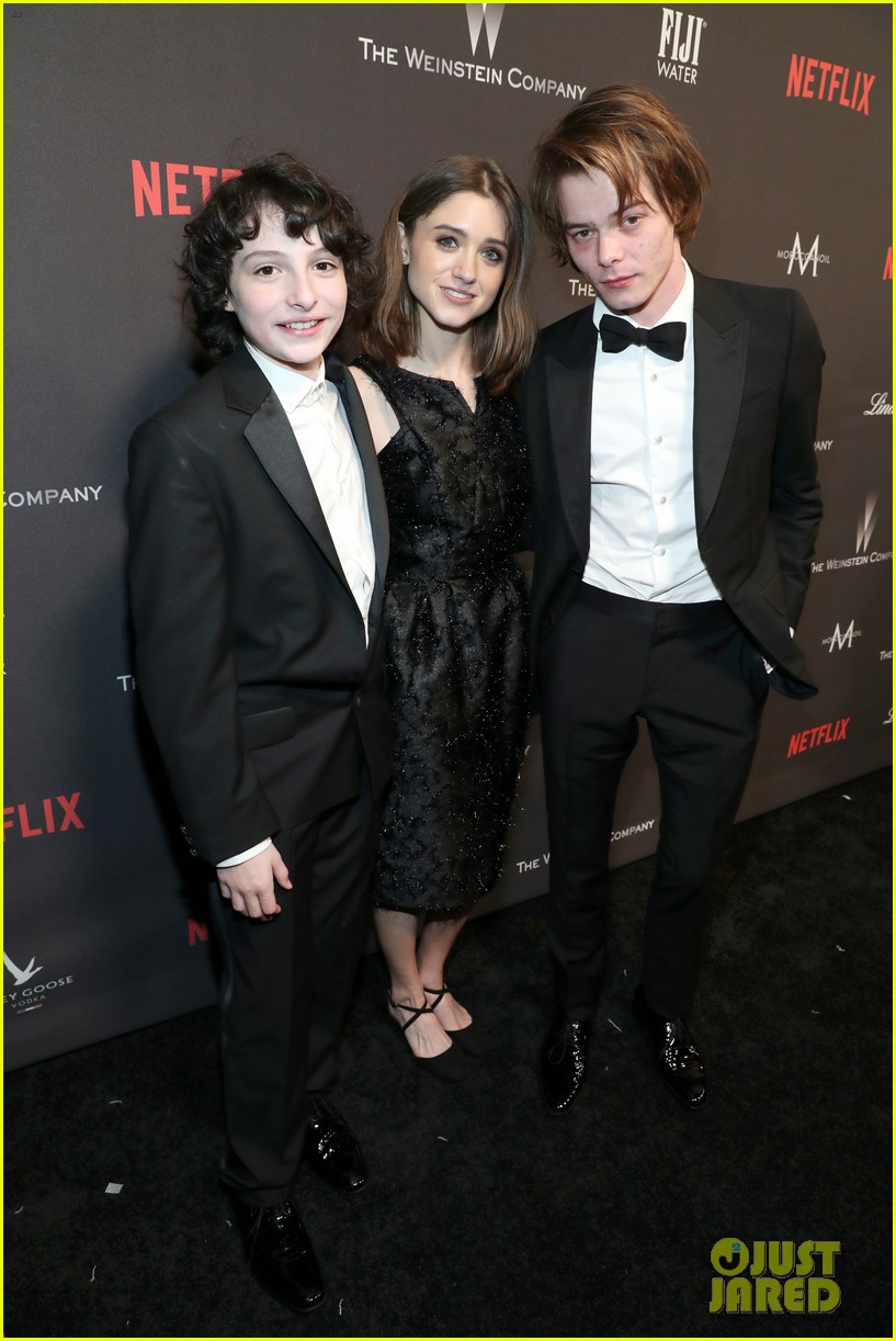 stranger things party netflix 2017 globes 11