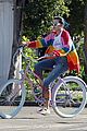 bella thorne color bike ride rainbow 05