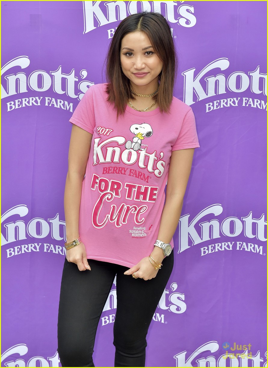 brenda song knotts for cure event 08