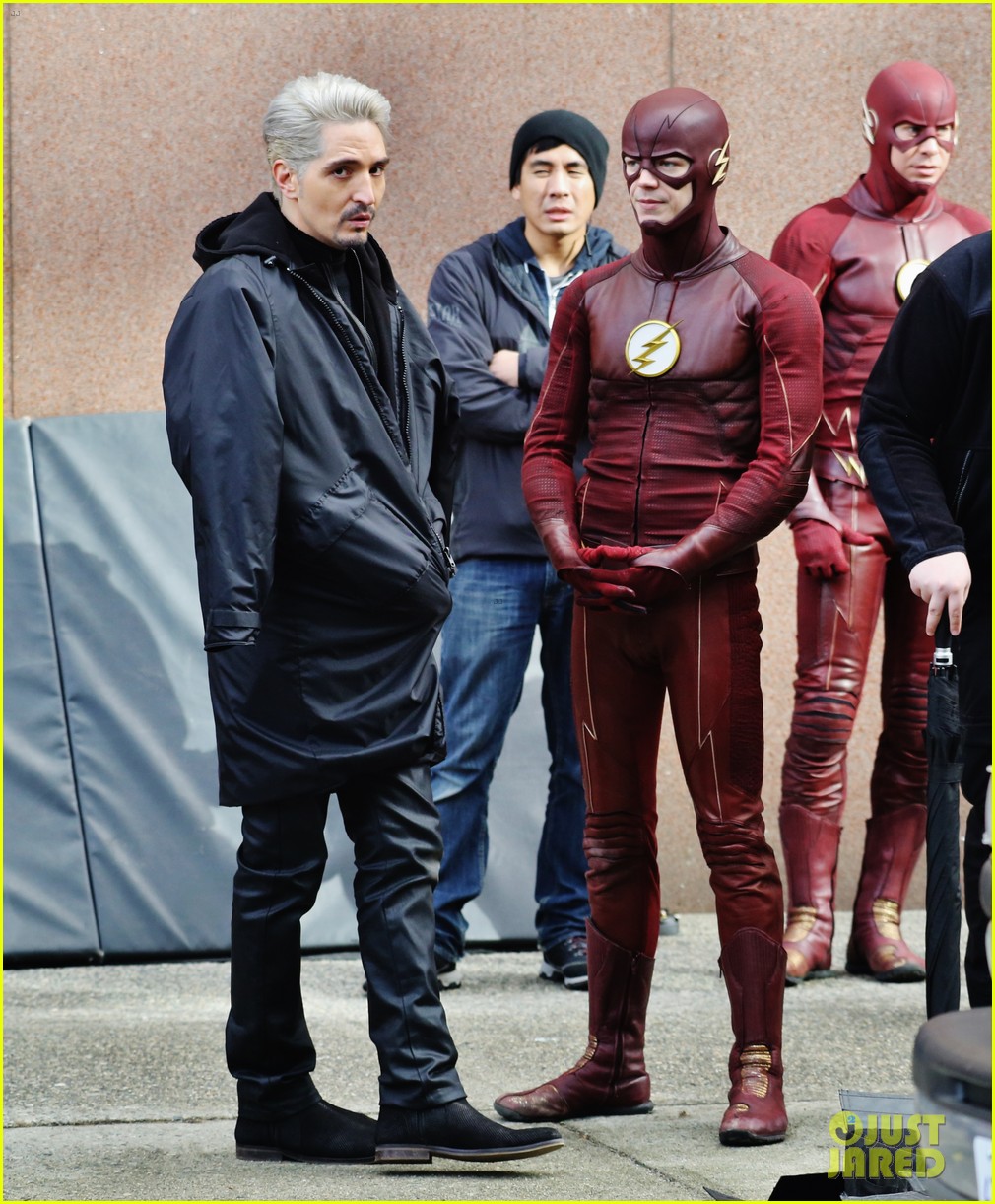 grant gustin the flash filming in vancouver 06
